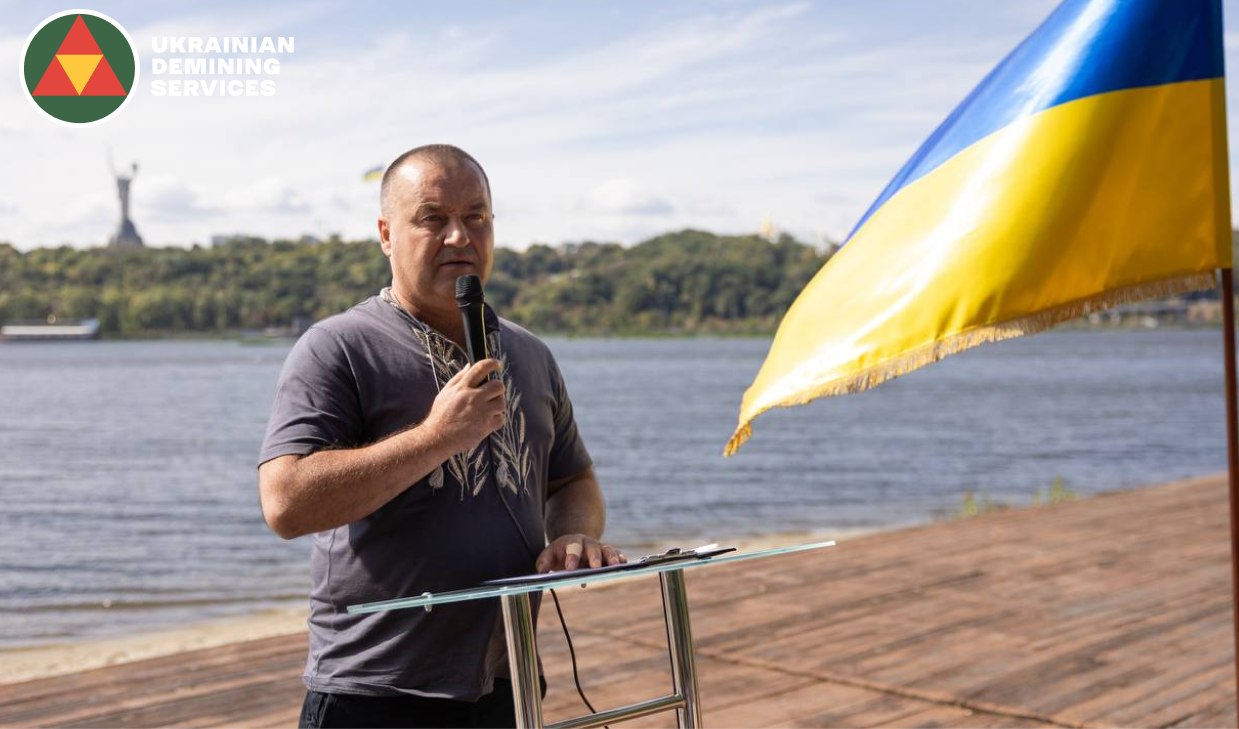 Colonel Yevhenii Biriukov thanked the UDS team and honored the best specialists