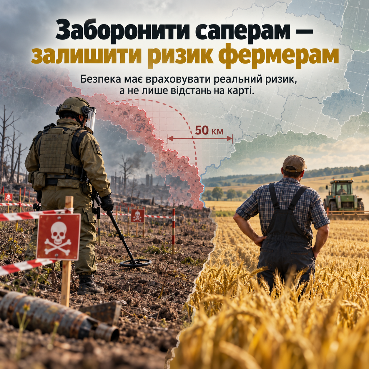 Banning Deminers Means Leaving the Risk to Farmers