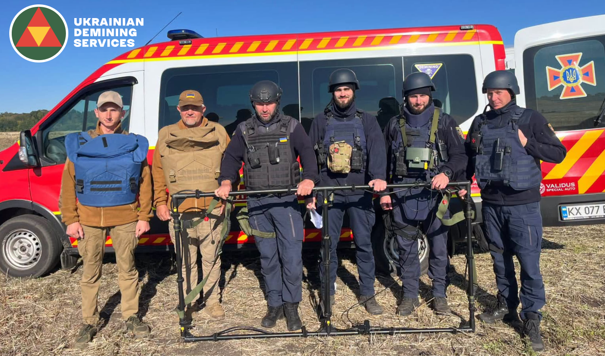 Завершено розмінування об’єкту ТОВ «АГРО КМР» площею 180,7 га