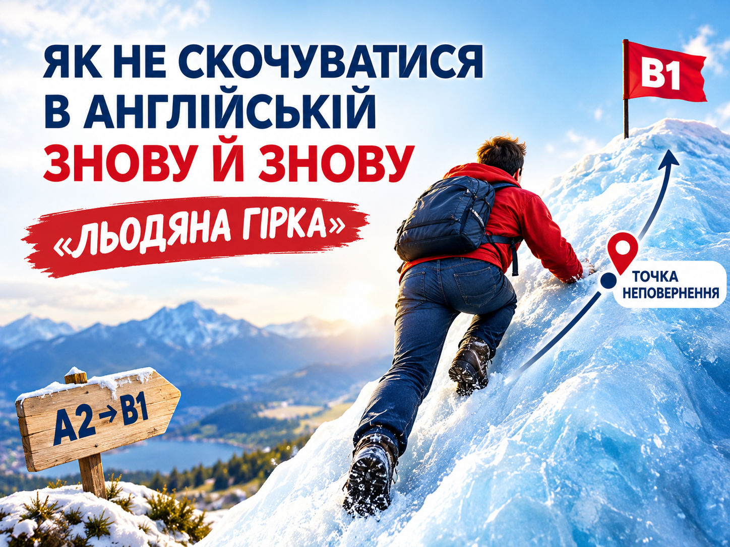 ЯК НЕ СКОЧУВАТИСЯ В АНГЛІЙСЬКІЙ ЗНОВУ Й ЗНОВУ