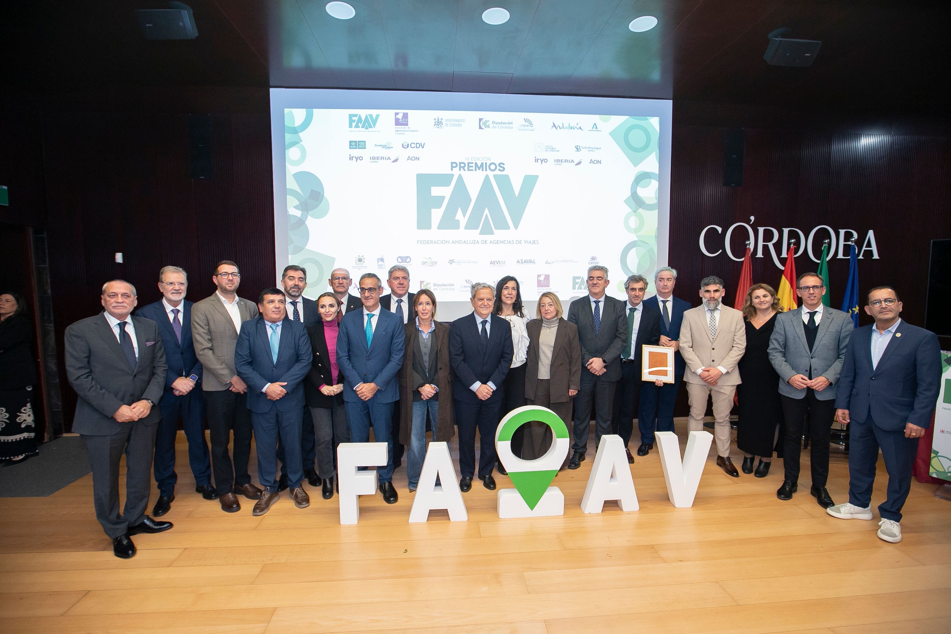 La FAAV da a conocer los galardonados de los V Premios Andaluces de Agencias de Viajes, que se entregarán en Granada el 15 de octubre