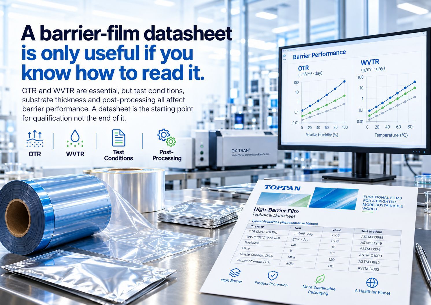 A Barrier-Film Datasheet Is Only Useful If You Know How to Read It
