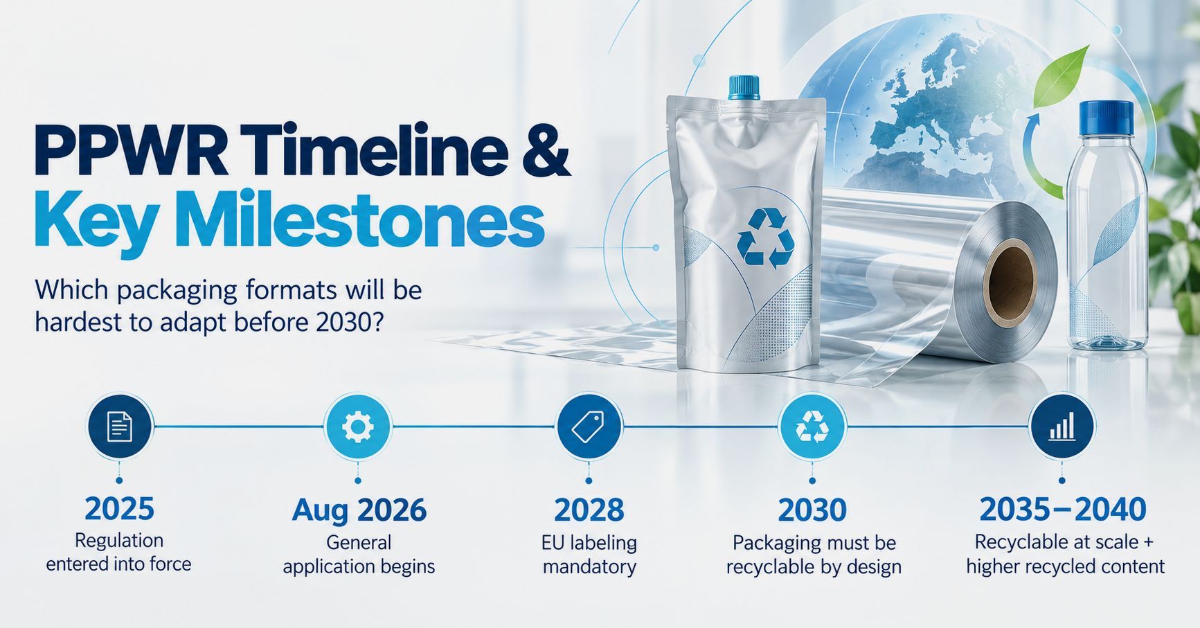 PPWR Timeline and Key Milestones