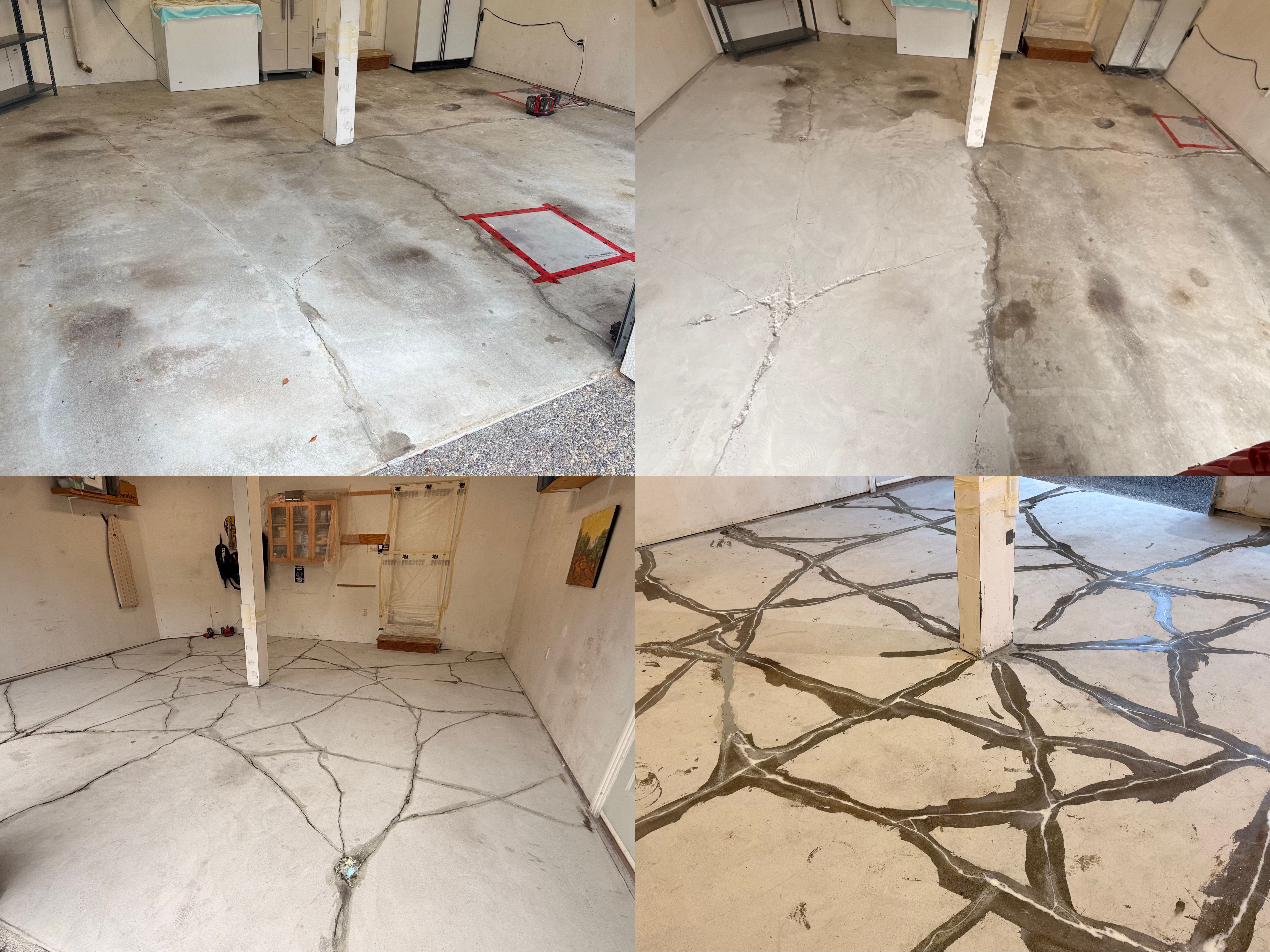 Why Crack Repair Is One of the Most Important Steps Before an Epoxy Garage Floor