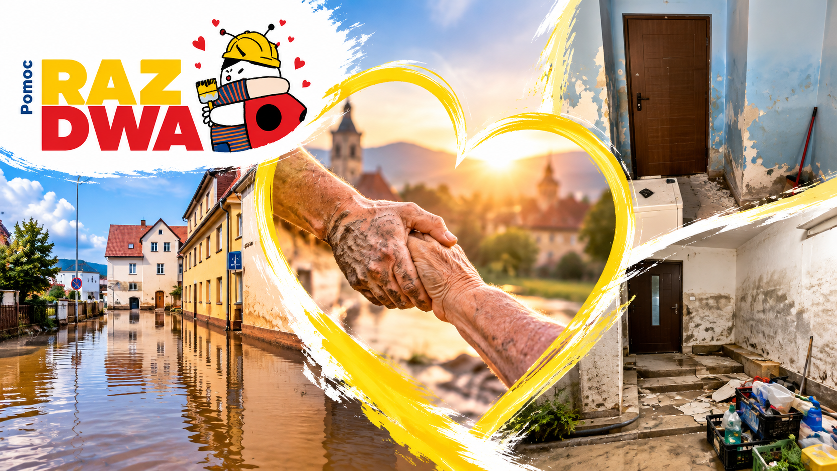 Powódź minęła, ale jej skutki pozostały! Ruszamy z akcją sprzątania i pomocy powodzianom w Jeleniej Górze!